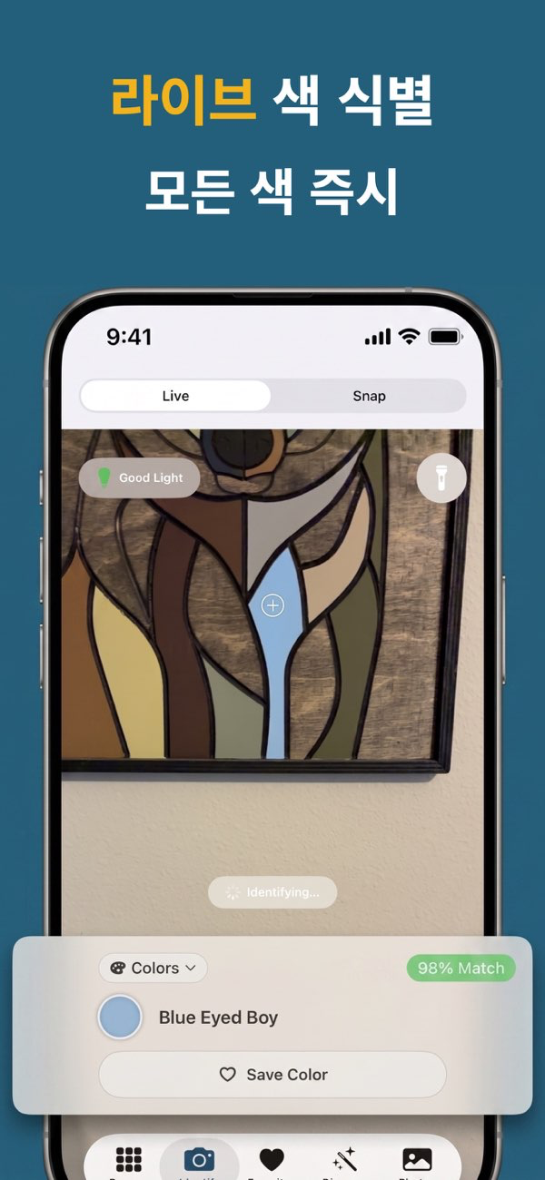 Color Identifier App Interface
