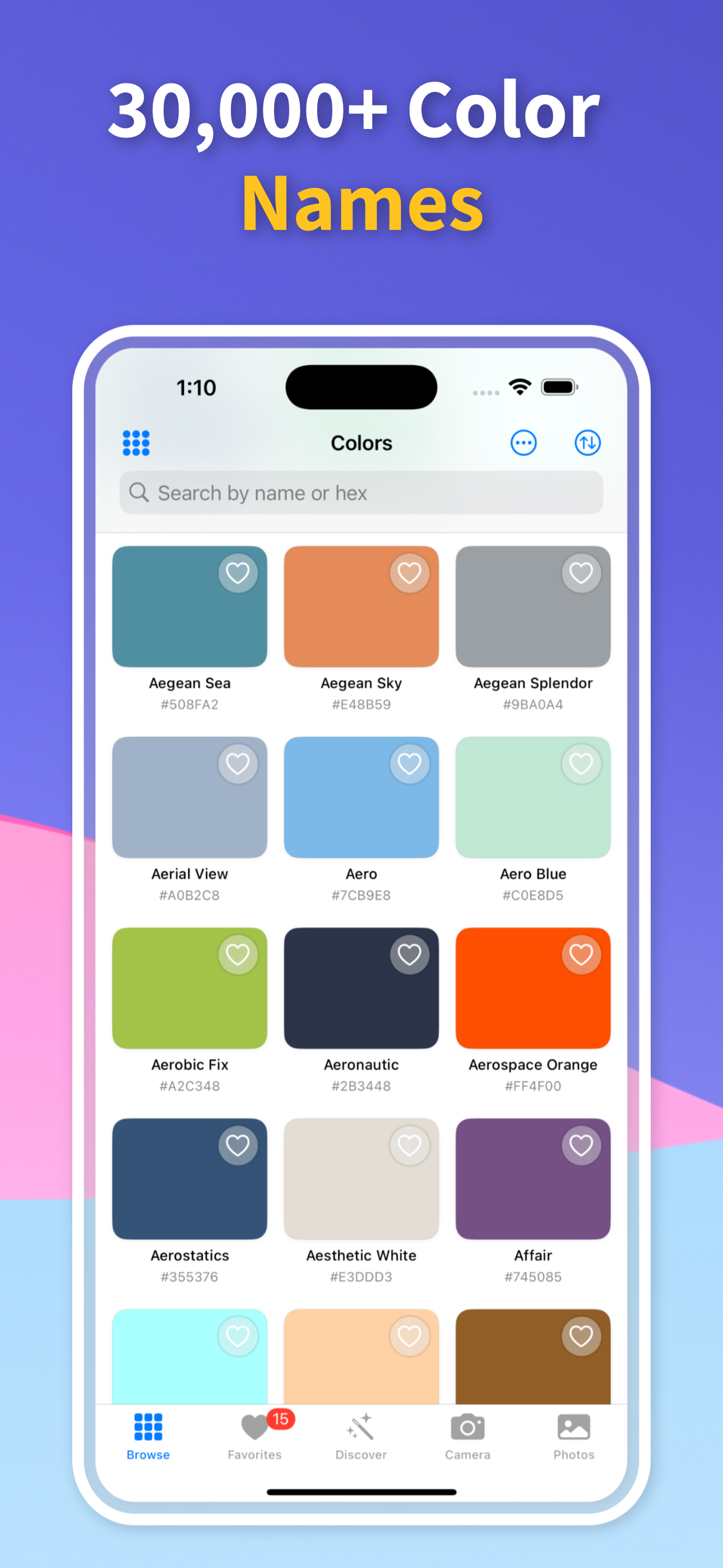 Color Identifier App Interface