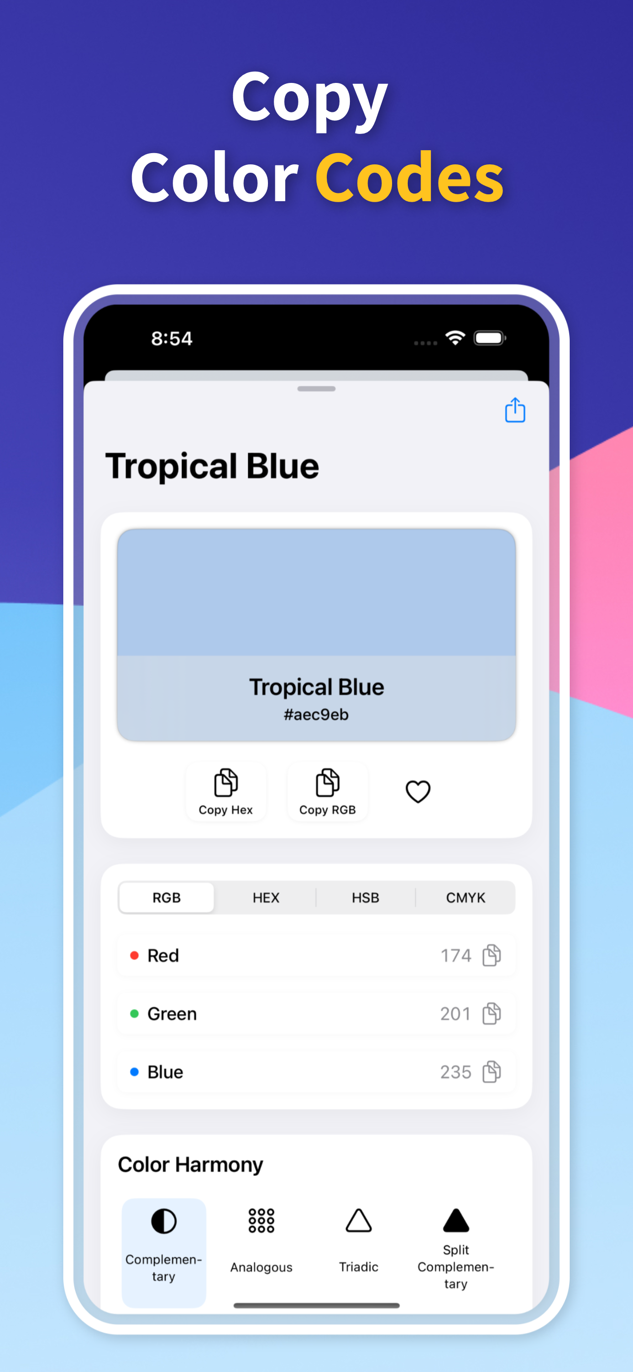 Color Analysis Tools